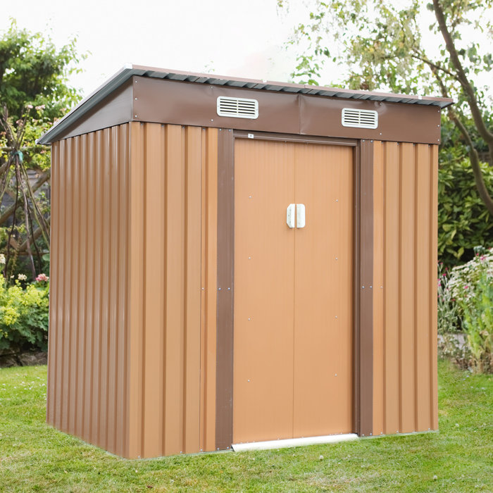 Jaxpety Metal Storage Shed